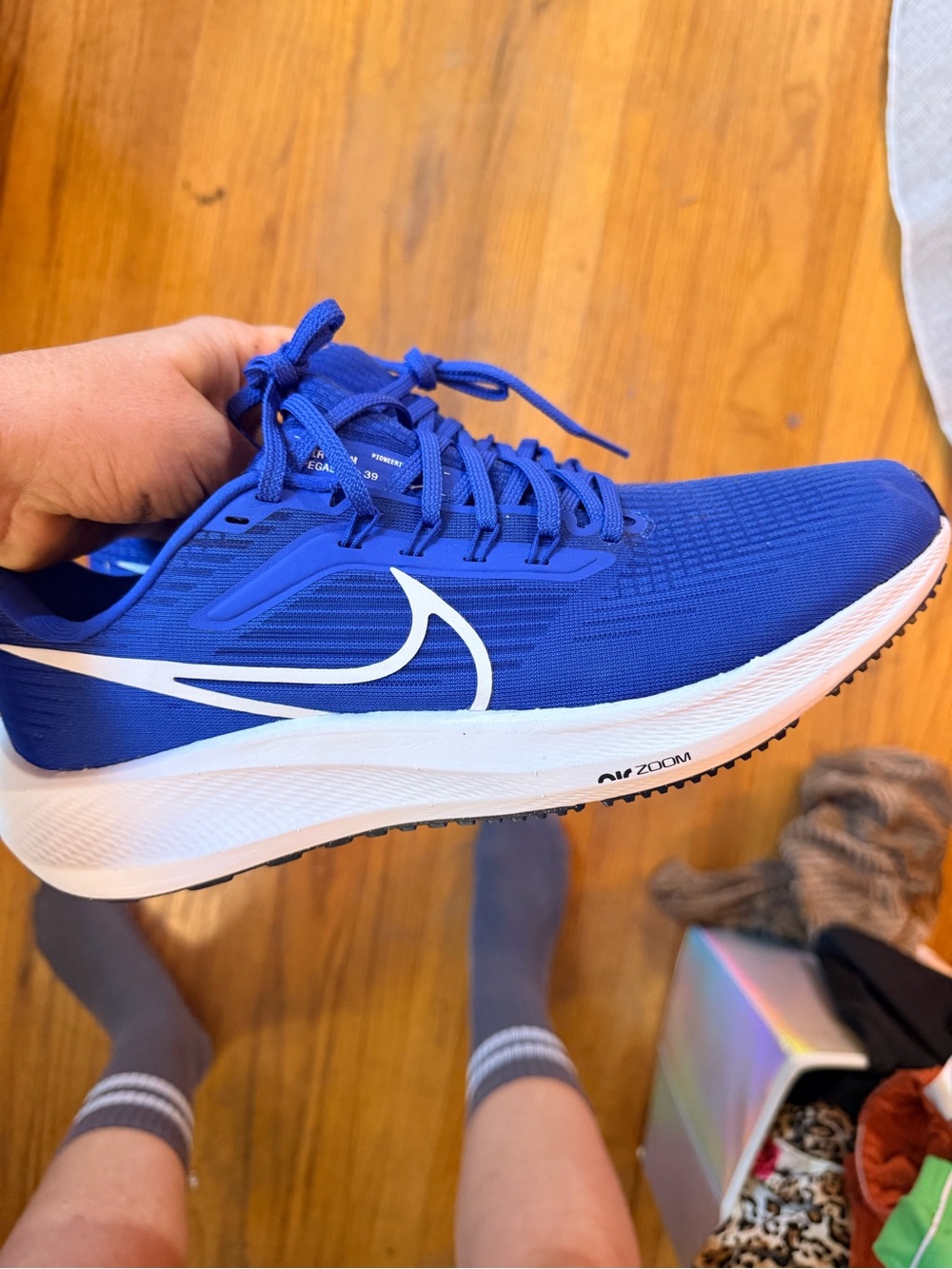 Nike Men's Blue air zoom